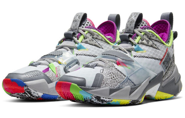 Кроссовки почему не zer0.3 pf Air Jordan, белый — фото 2