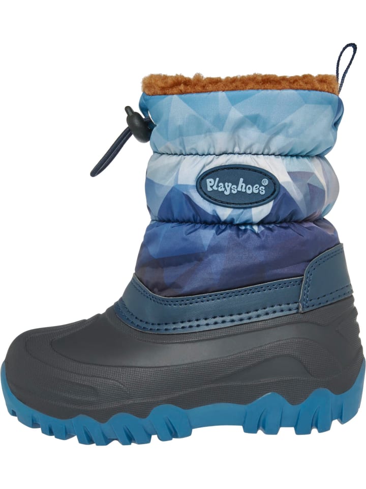 

Сапоги Playshoes Winter-Bootie Berge, синий