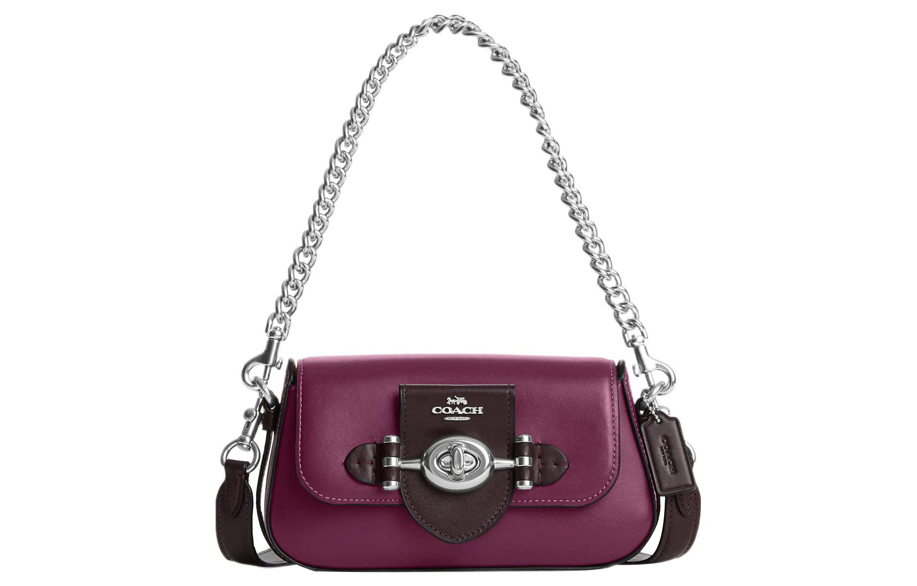 

COACH Сумка через плечо из телячьей кожи бри