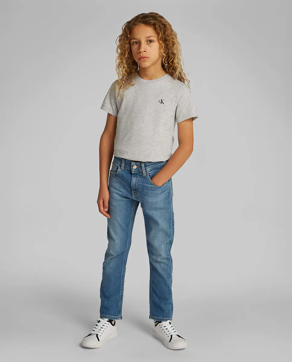 

Джинсы для мальчиков Dad fit средней посадки Calvin Klein, синий