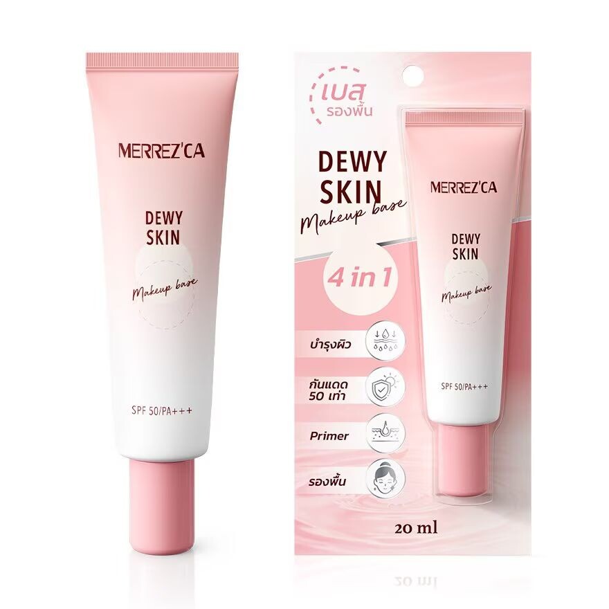 

Merrez'Ca База под макияж Dewy Skin SPF50 PA+++ 20 мл. Бежевый, Beige