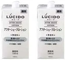 Лосьон после бритья Mandom LUCIDO без отдушки, 1 л x 2 шт