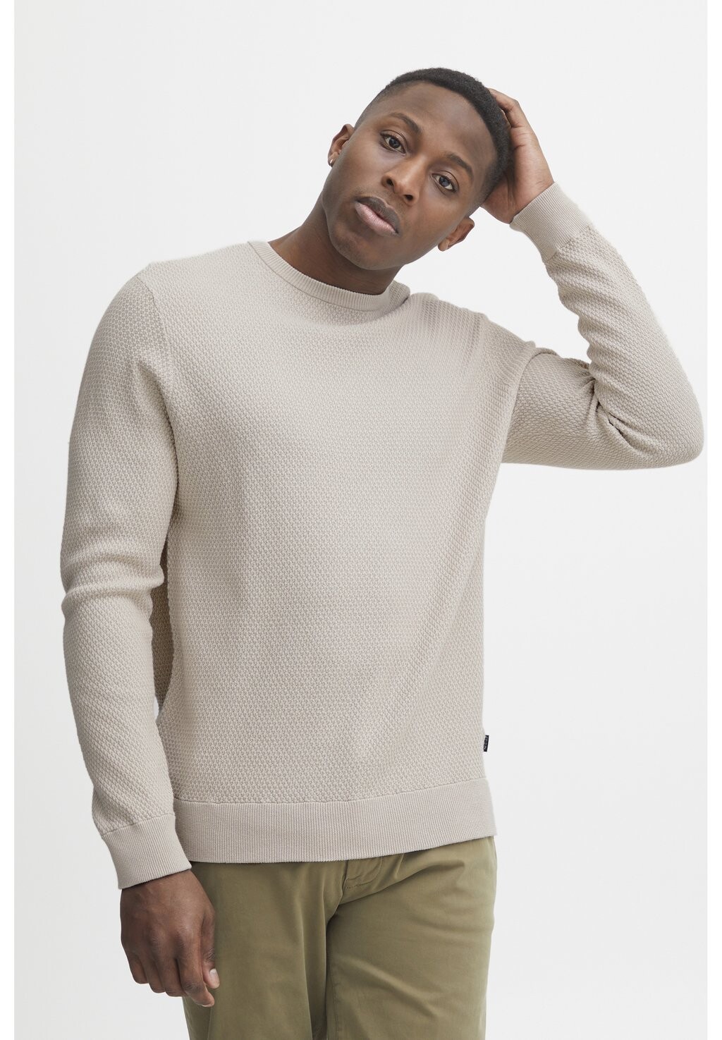 

Свитер Karlo Structured Crew Neck Casual Friday, цвет chateau gray