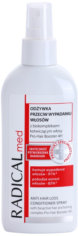 

Radical Med спрей-кондиционер против выпадения волос для лечения выпадения волос Ideepharm, 200 мл