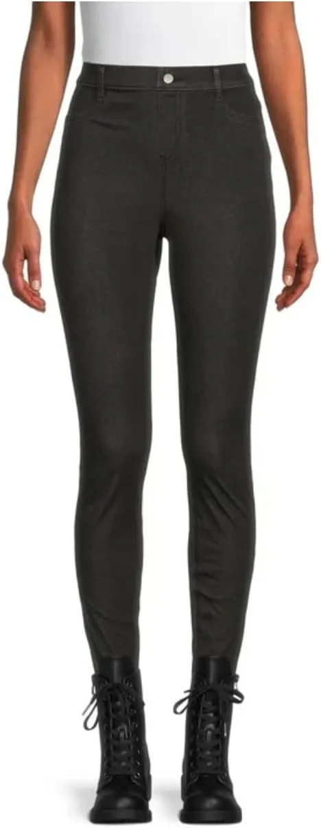 

Женские джинсы-леггинсы темно-серые, стрейч