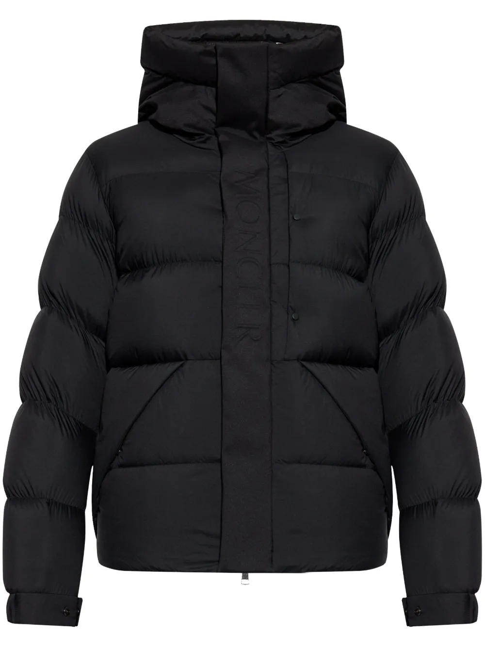 

Стеганый пуховик MONCLER, черный