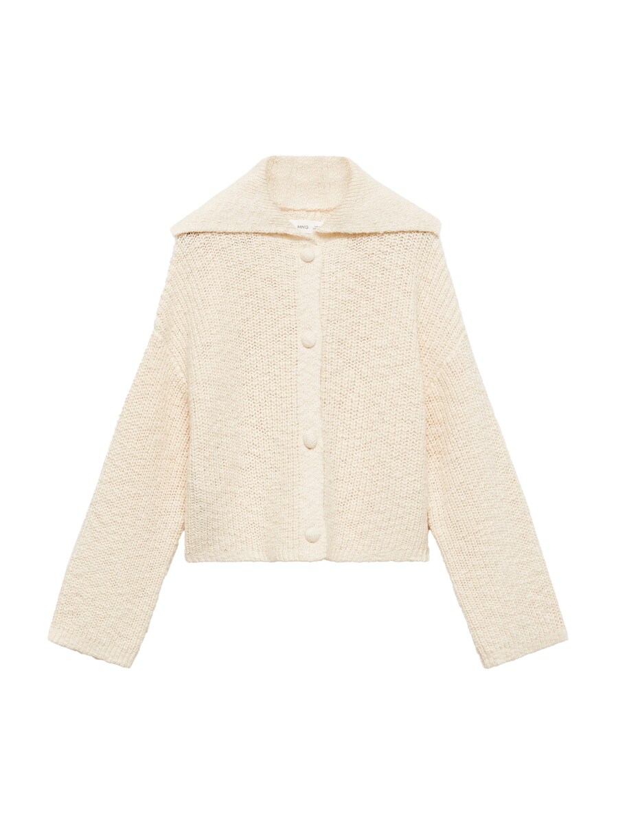 

Вязаный кардиган MANGO KIDS Gigi, кремовый
