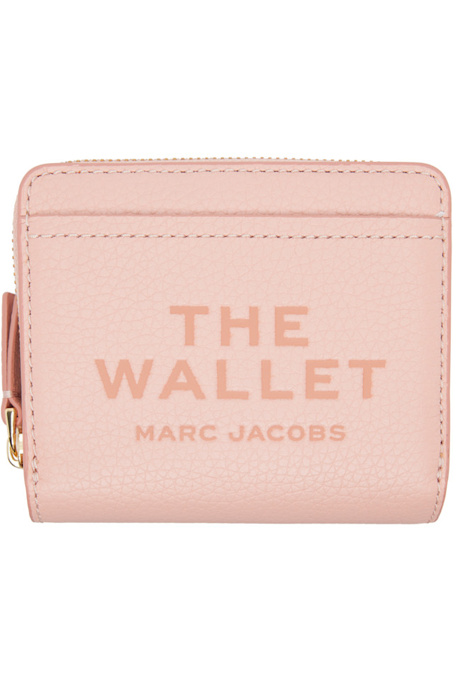 

Marc Jacobs Розовый кожаный мини-кошелек-компакт