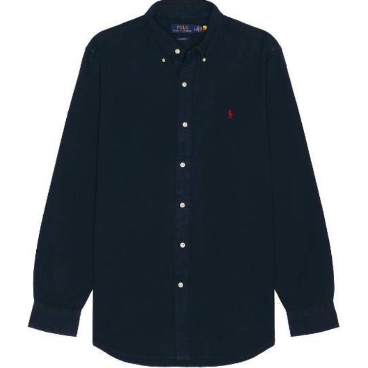 

Рубашка мужская, цвет морской волны Polo Ralph Lauren, Marine Blue