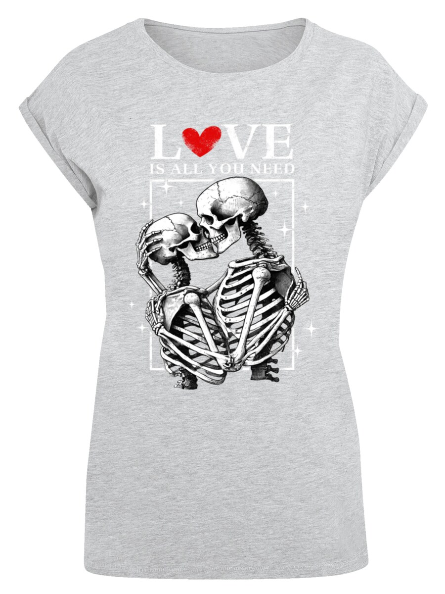 

Рубашка F4NT4STIC Love is all you need, серый