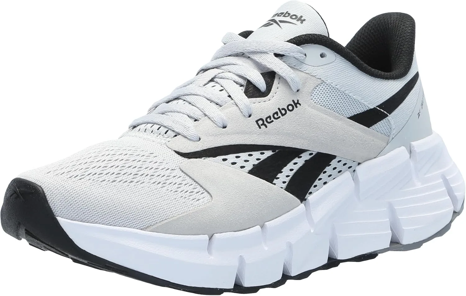 Кроссовки Reebok унисекс Zig Dynamica 5, белый/черный/серый
