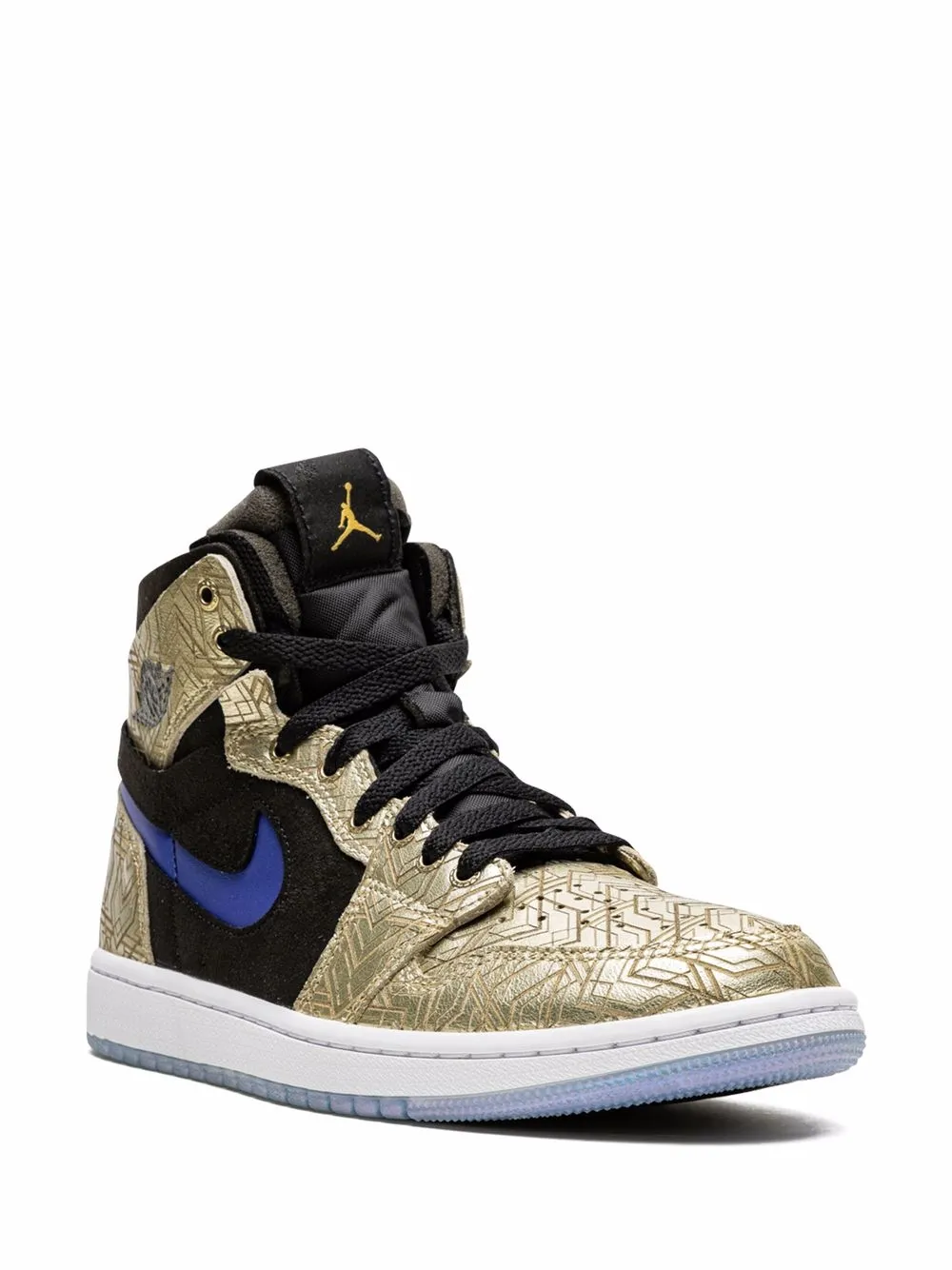 Кроссовки Air  1 Zoom CMFT Gold Laser Jordan, золотой — фото 2