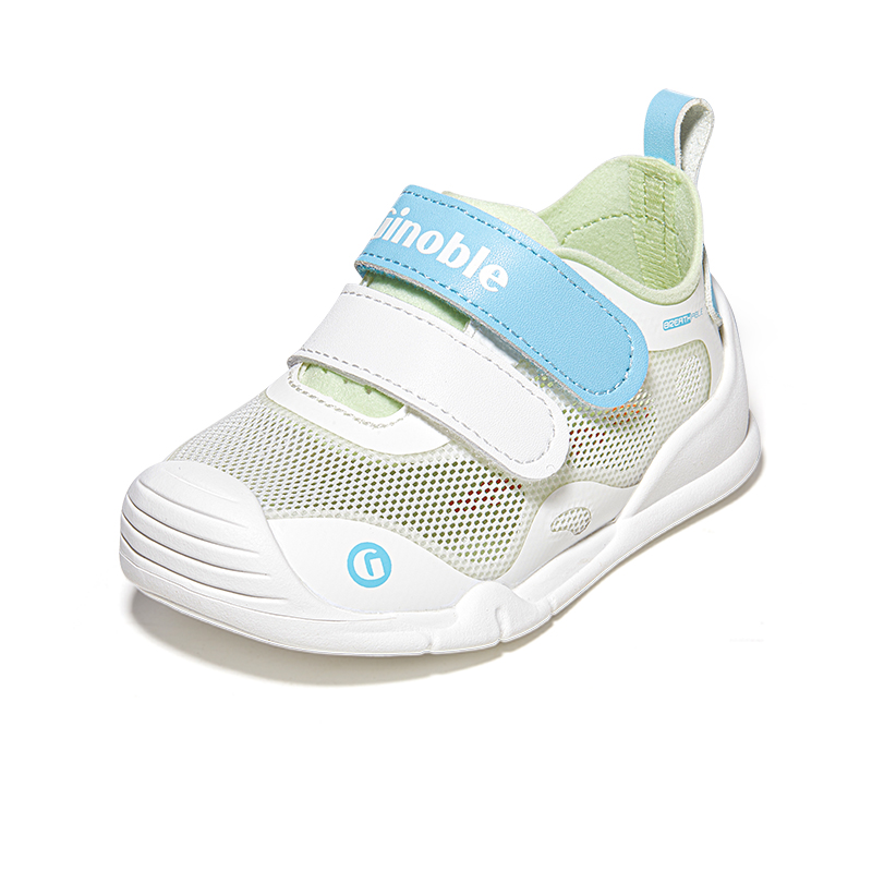 

Низкие туфли для малышей (для младенцев и малышей) GINOBLE, белый/синий