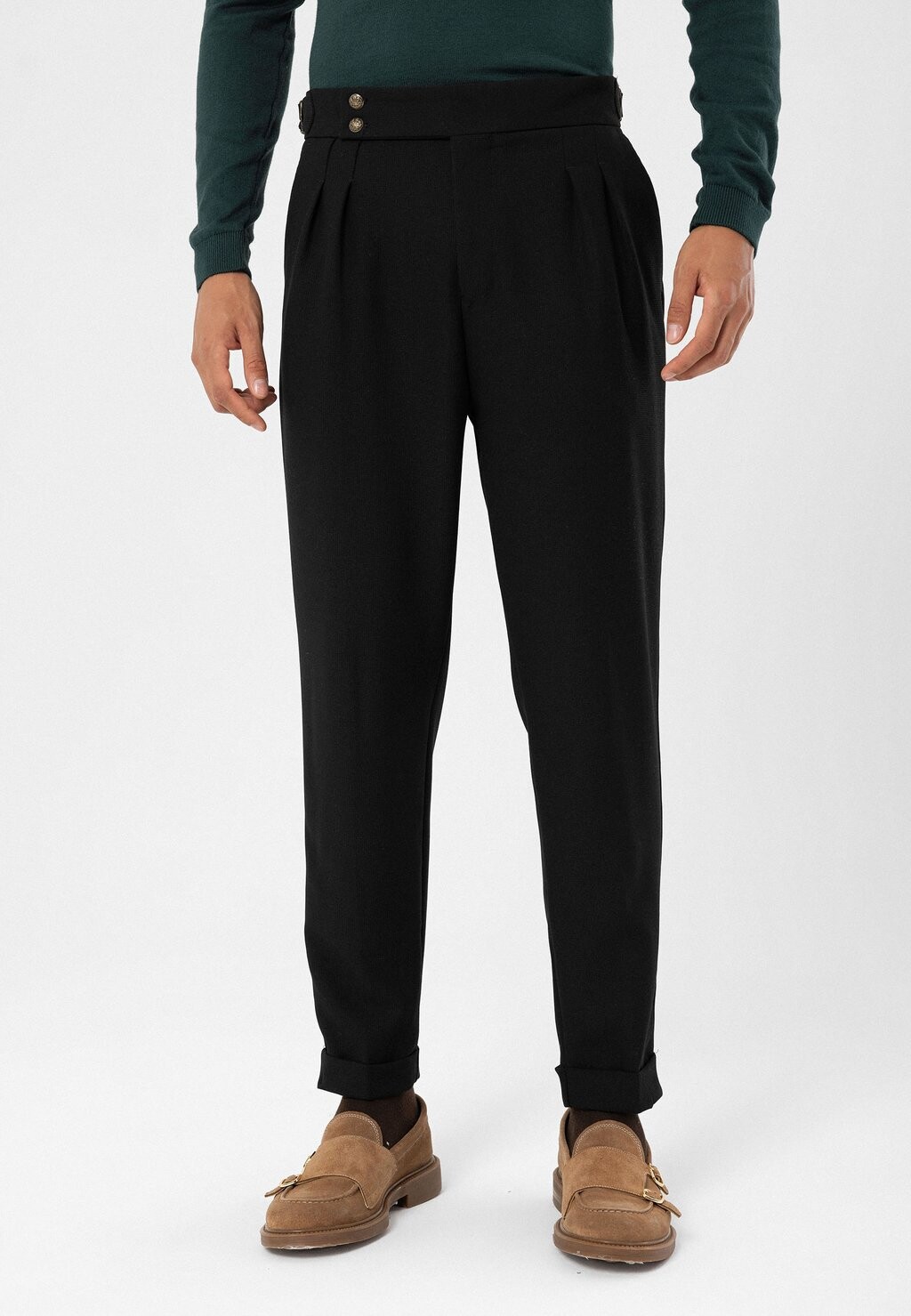 

Брюки BUCKLED Antioch, цвет black