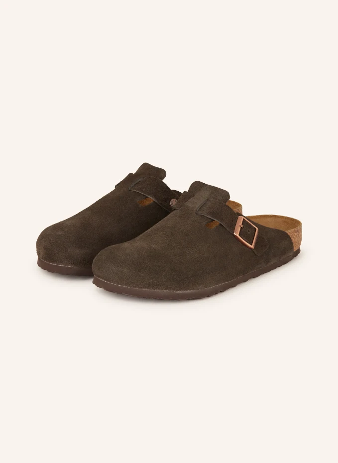 

Бостонские мюли Birkenstock, коричневый