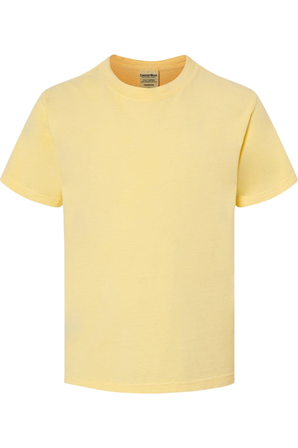 

Футболка ComfortWash by Hanes Garment-Dyed Youth, цвет summer squash yellow