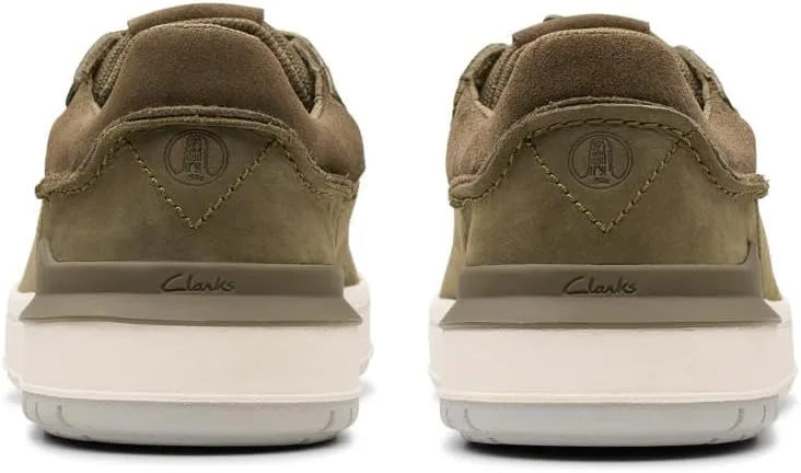 Кроссовки Clarks Mens Courtlite2 Run, оливковый — фото 4