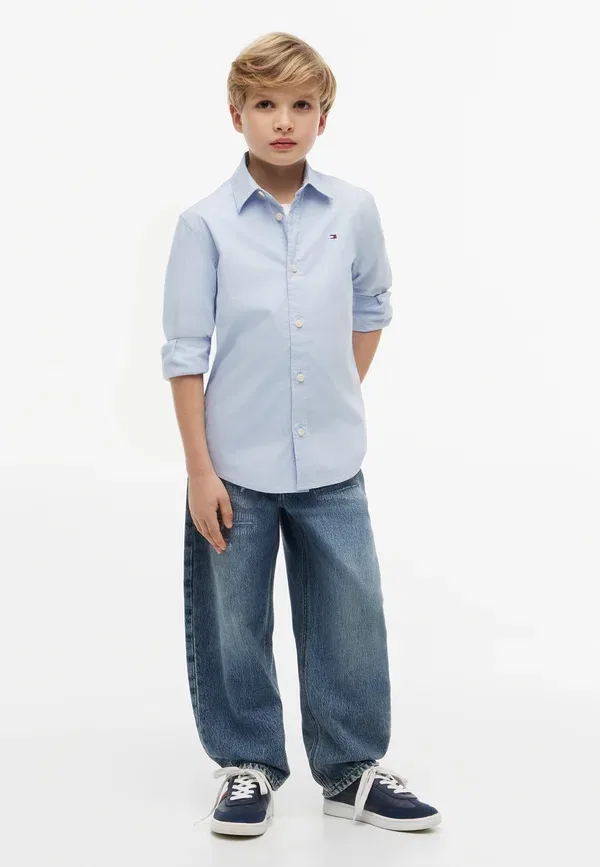 Рубашка Tommy Hilfiger, breezy blue, светло-голубой — фото 2