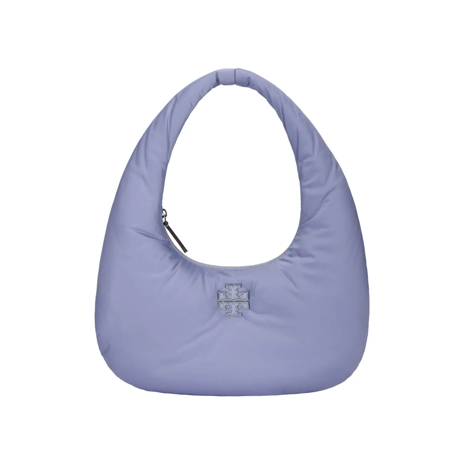 

TORY BURCH Бриттен нейлон облачная сумка полумесяц подмышечная сумка обычная женская фиолетовая