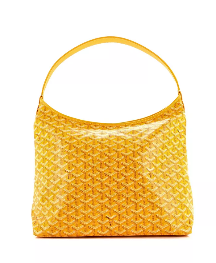 

Сумка Boheme Hobo Printed Coated Canvas Pre-Owned Goyard, желтый