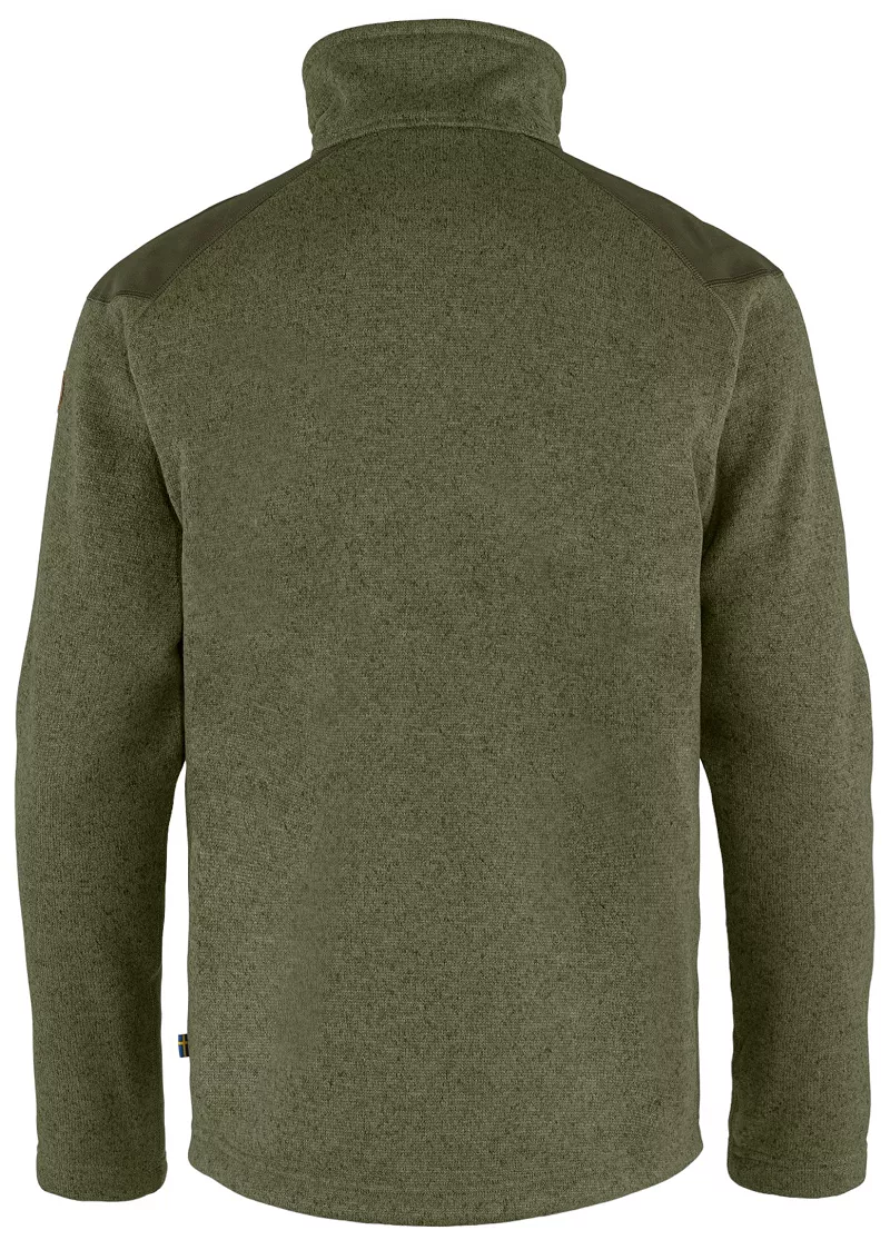 

Мужская флисовая куртка Fjallraven Buck, цвет Laurel Green/Deep Forest