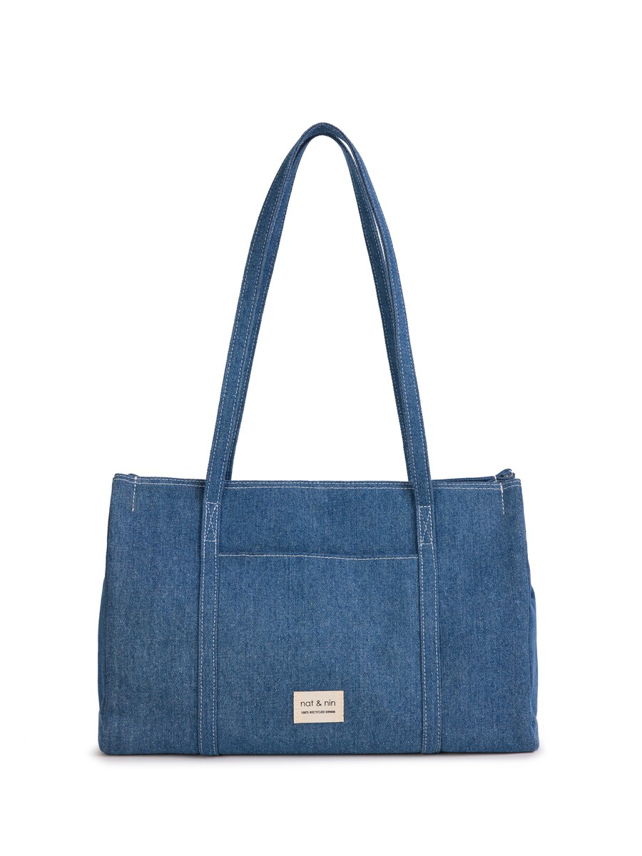 

Сумка шоппер Nat&Nin LIAM DENIM, синий деним