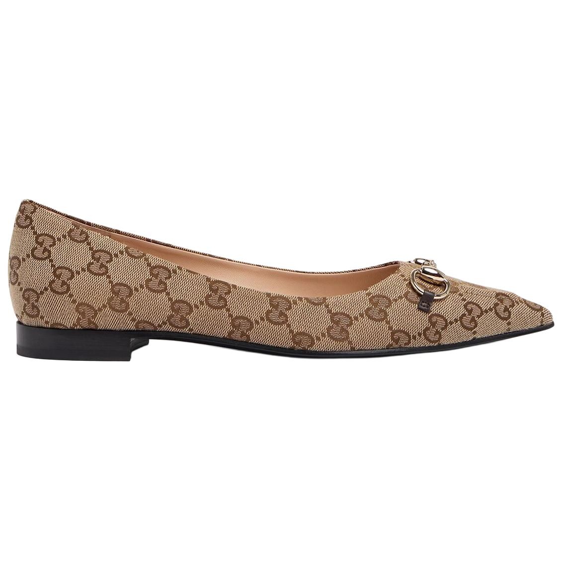 Женская повседневная обувь Женские коричневые Gucci — фото 2