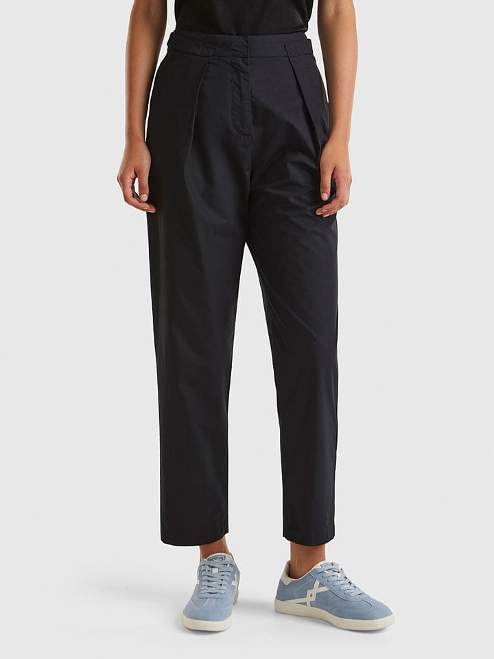 

Тканевые брюки Benetton, черный