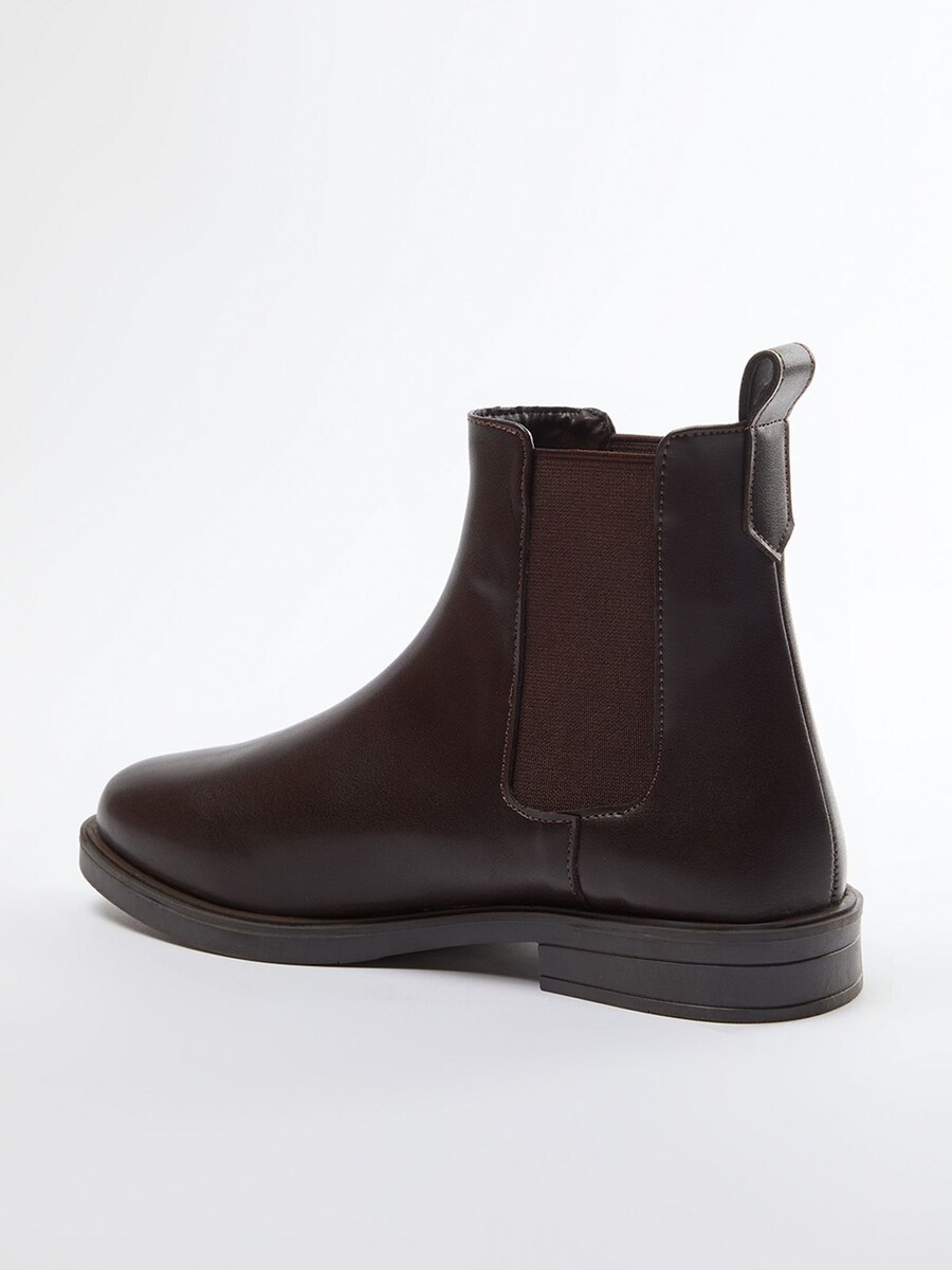 Ботинки челси Trendyol, Dark brown — фото 3