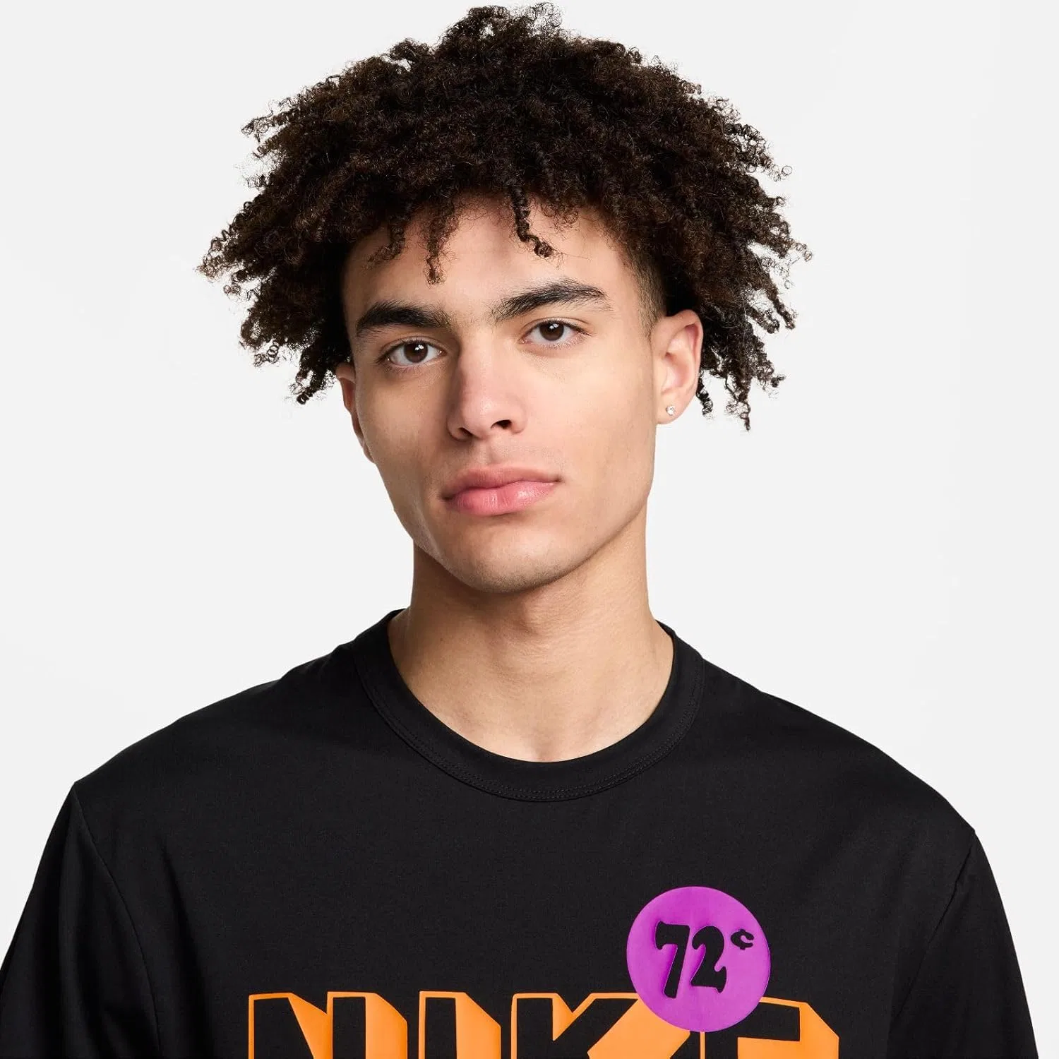 Футболка Nike Dri-FIT UV Hyverse, черный — фото 4