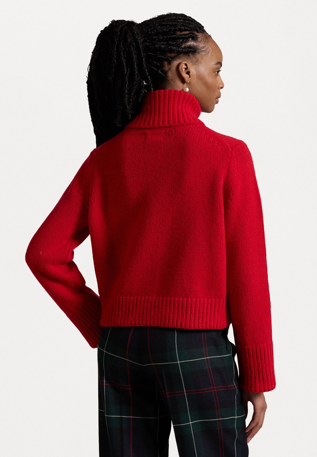 

Джемпер WOOL CASHMERE ROLL NECK JUMPER Polo Ralph Lauren, красный