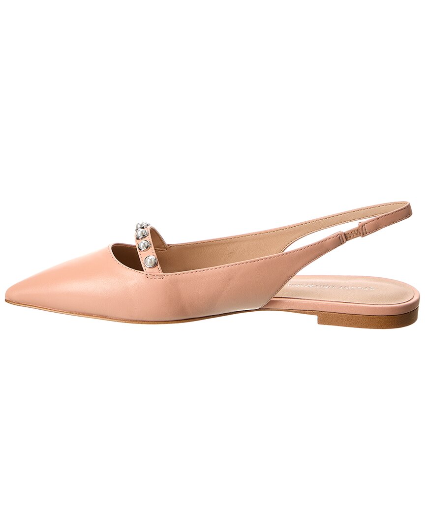 Стюарт Вейцман Пирл Кожаные Туфли-лодочки Stuart Weitzman, розовый — фото 2