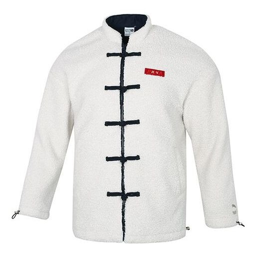 

Куртка limited cny yott stand collar logo jacket white Puma, белый