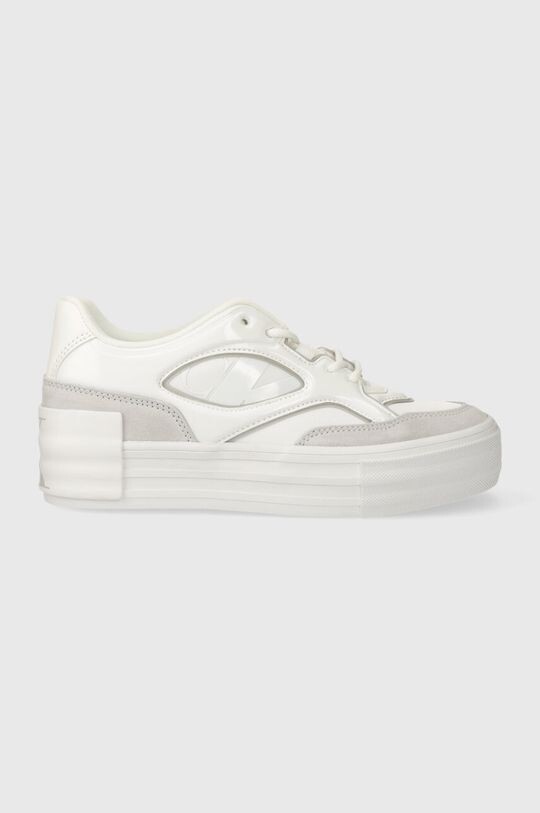 

Кроссовки BOLD VULC FLATF LACE MIX MG LUM Calvin Klein Jeans, белый