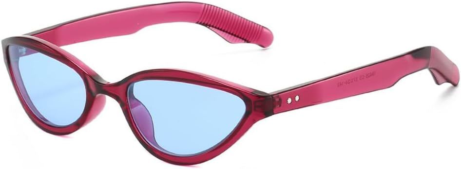 

Круглые солнцезащитные очки с градиентным покрытием для женщин и мужчин с защитой от УФ-излучения UV400, предназначенные для занятий спортом на открытом воздухе, бега и путешествий UYPTK, Rose Red Blue