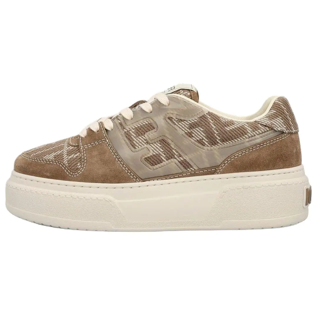 Низкие кроссовки Match Panelled для женщин FENDI, Original Shoe Box Included