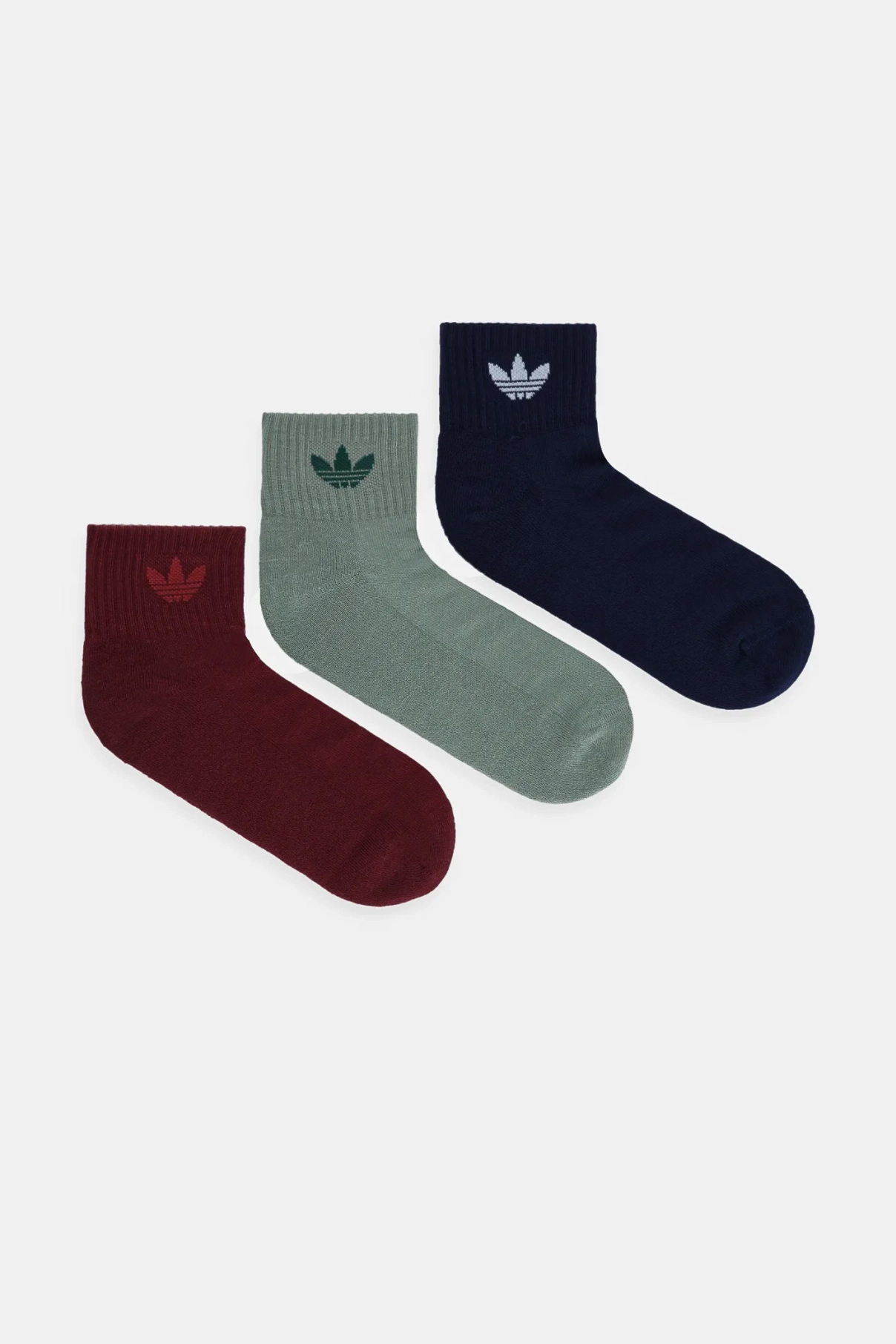 

3 упаковки носков adidas Originals, гранатовый