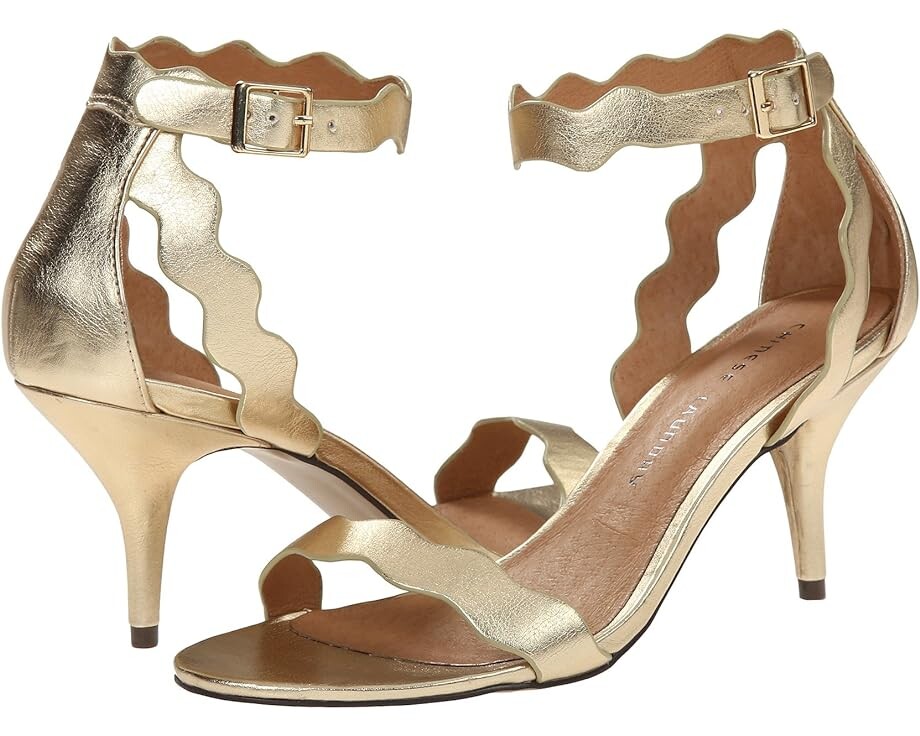 

Туфли Chinese Laundry Rubie Scalloped Sandal, цвет Gold Metallic