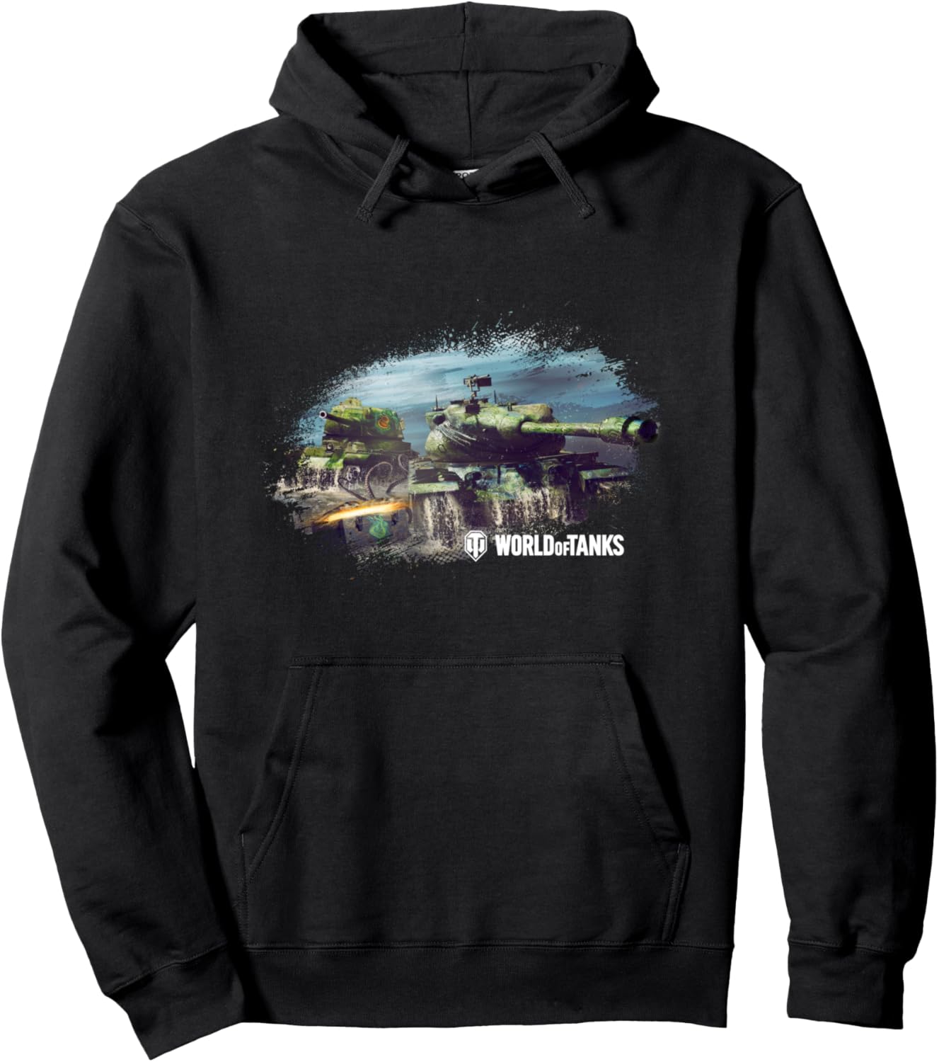 

Худи From The Depths World of Tanks, черная, Черный, Худи From The Depths World of Tanks, черная