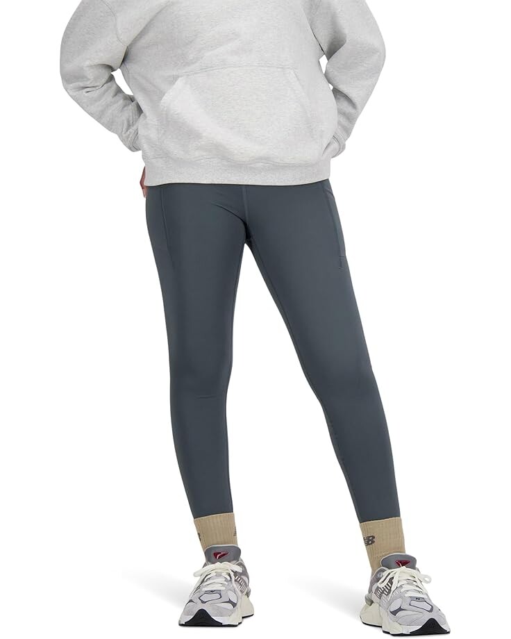 

Брюки New Balance Harmony Pocket High-Rise Leggings 27", цвет Graphite