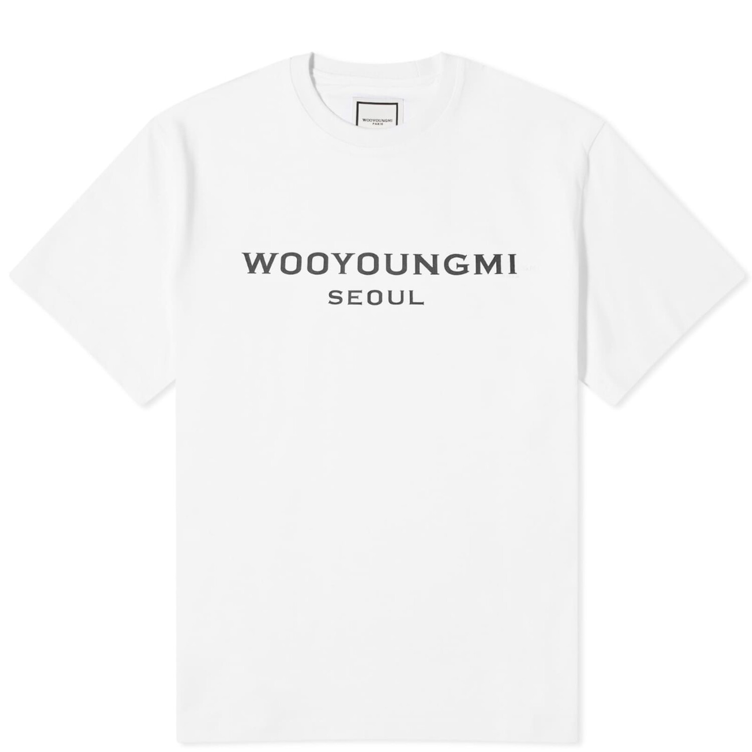 

Футболка Wooyoungmi Large Logo, белый