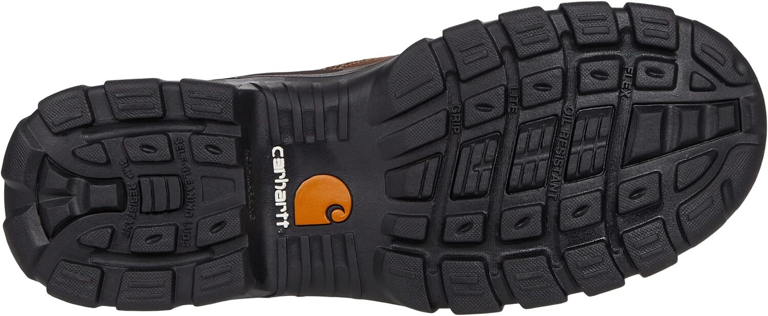 Рабочая обувь водонепроницаемая со стальным носком Rugged Flex 6" Waterproof Steel Toe Carhartt, цвет Chocolate Brown Oil Tanned — фото 3