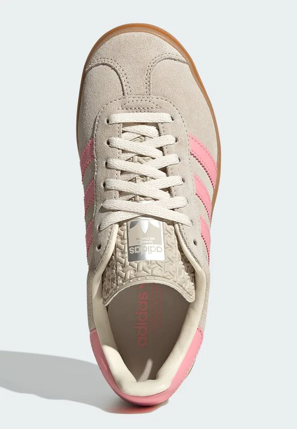 Кроссовки gazelle bold унисекс Adidas Originals, Alumina Semi Pink Spark Cream White — фото 3