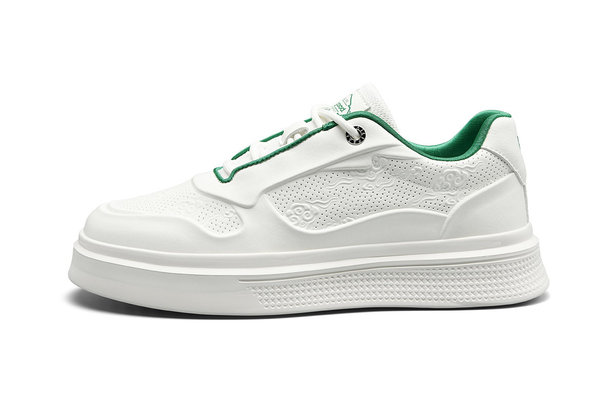

HLA Низкие скейтерские кроссовки мужские бело-зеленые, цвет White Green