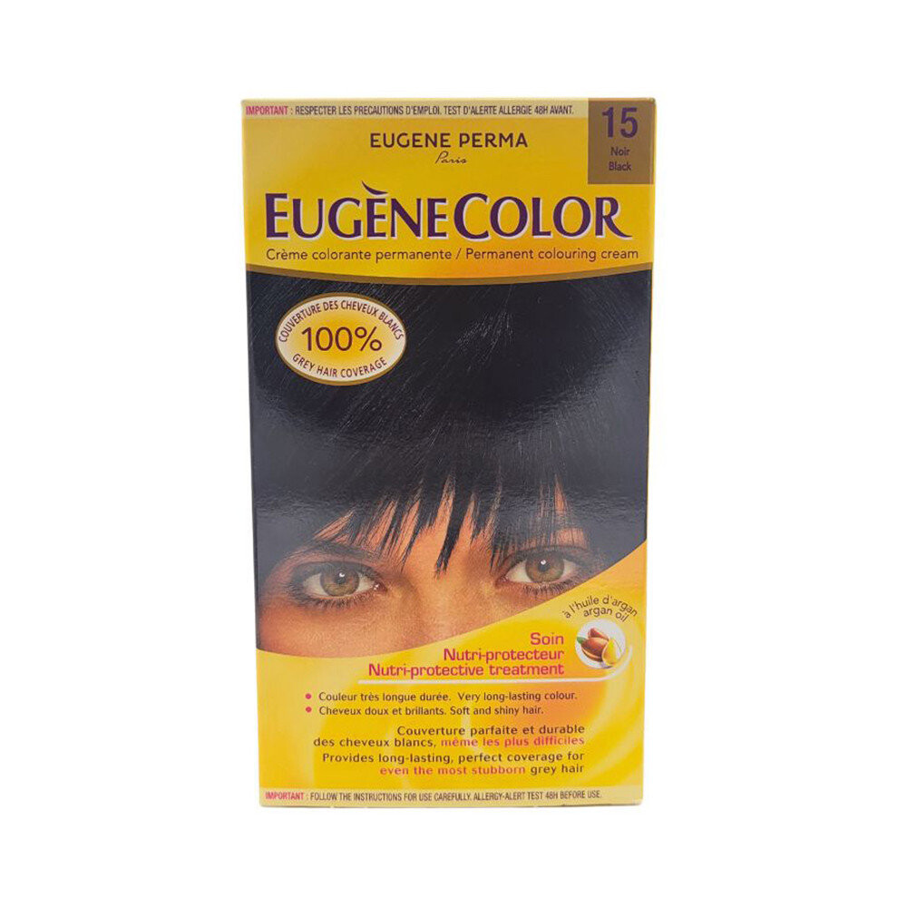 

Eugene Perma, Перманентный крем-краситель, Eugènecolor 15 Noir