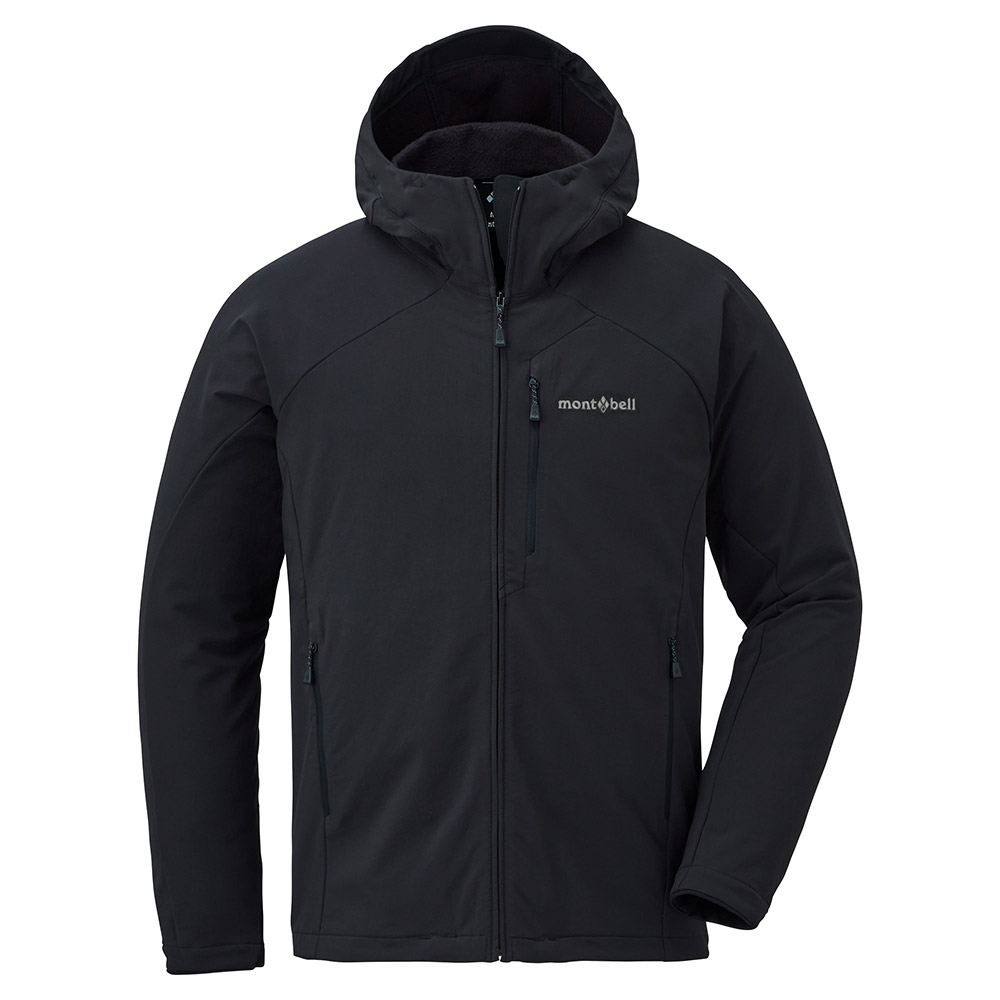 

MONTBELL Мужская куртка для походов и альпинизма, BK24 Black 24