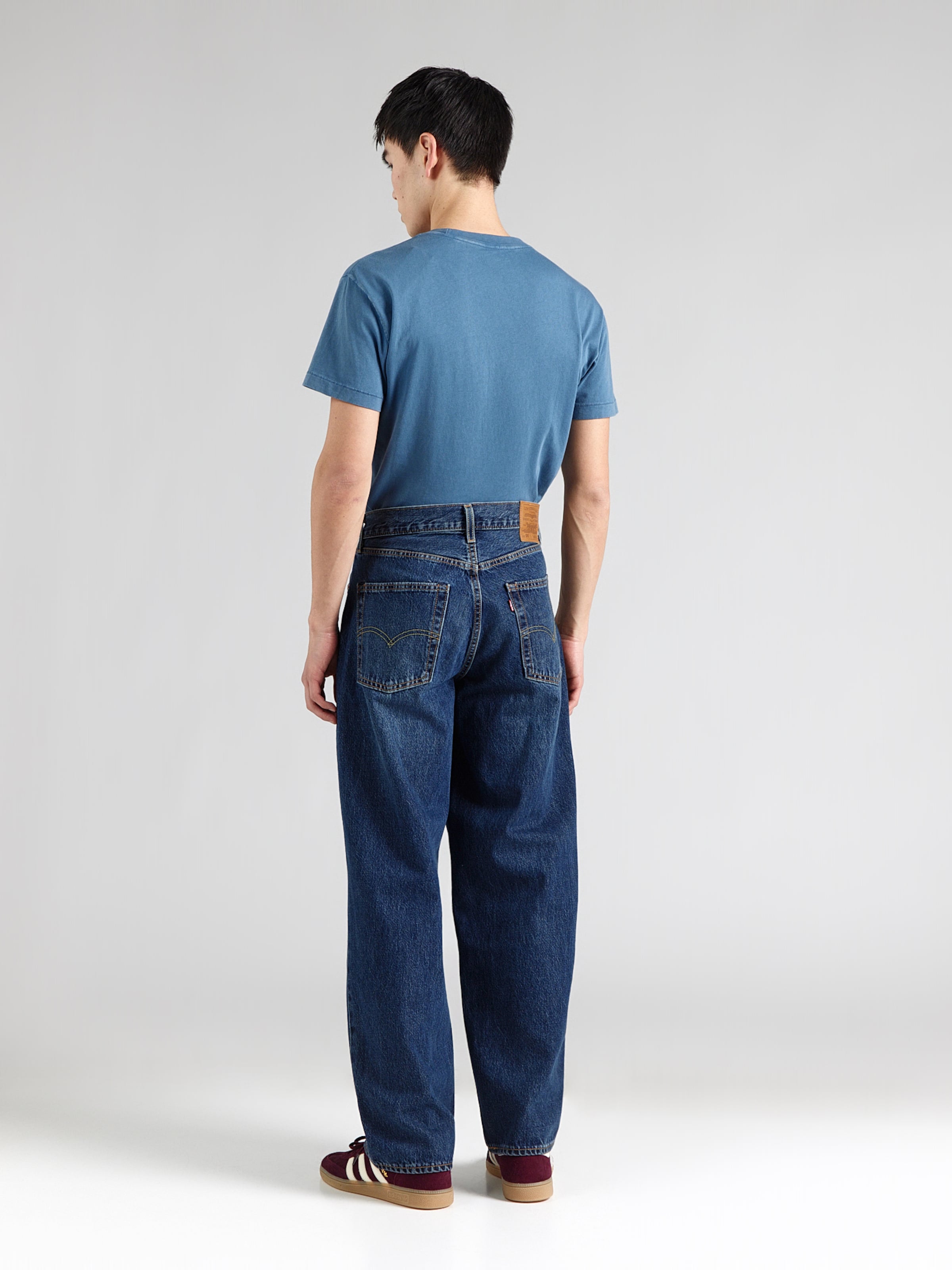 LEVI'S  Багги джинсы '578 BAGGY' в темно-синем цвете — фото 3