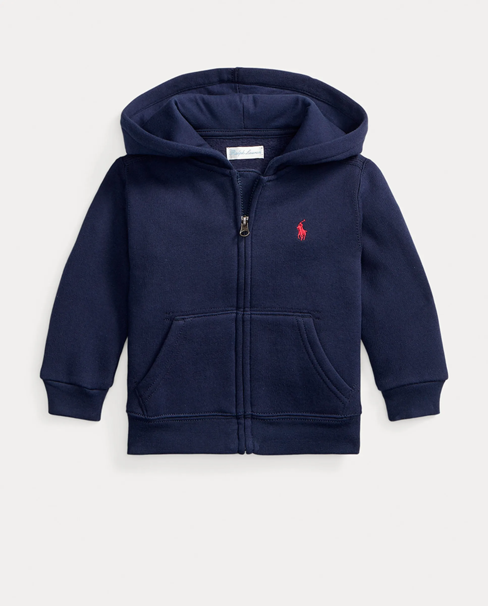 

Детская толстовка на молнии для мальчика Polo Ralph Lauren, темно-синий