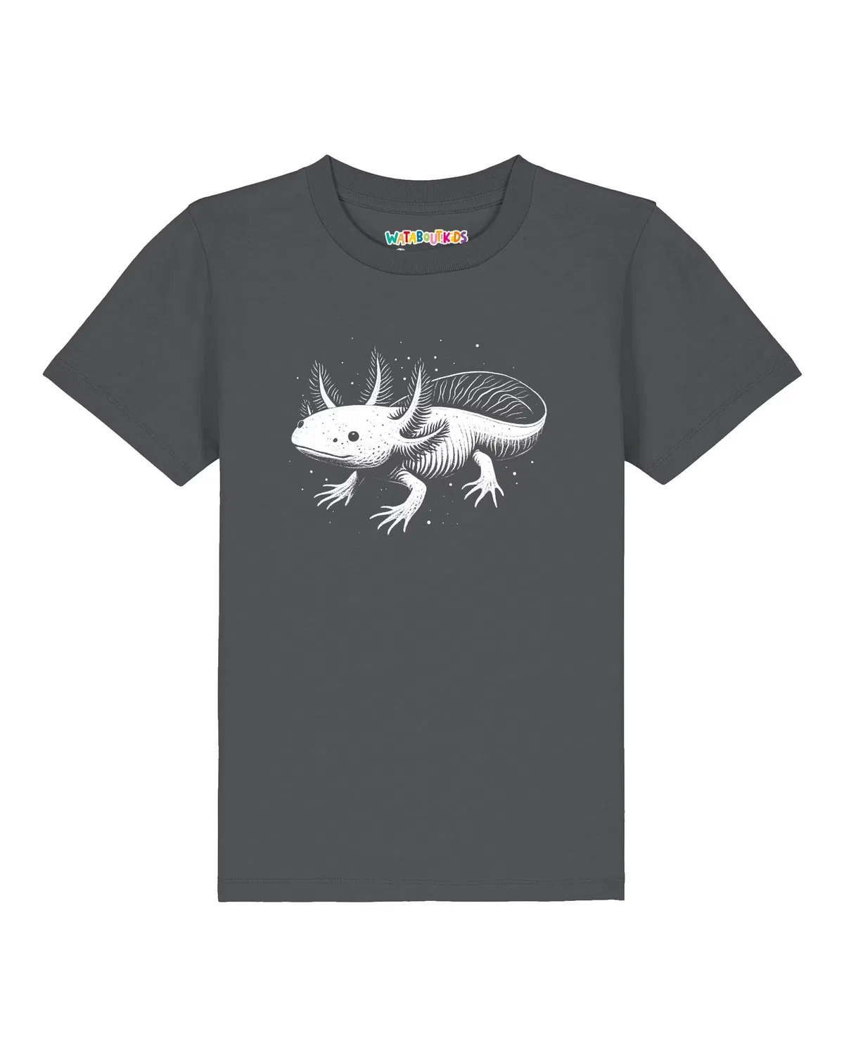 Футболка 'Axolotl' Watabout.Kids, Anthracite