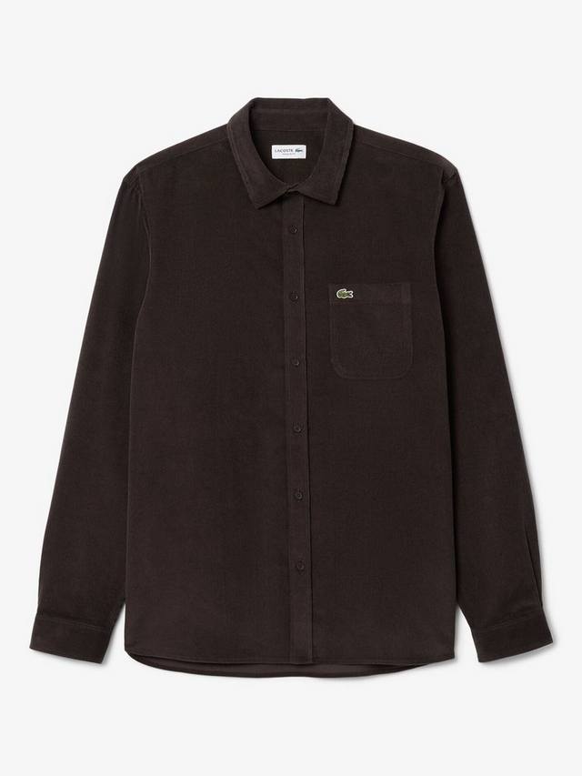 

Хлопковая рубашка Regular Fit Core Woven Lacoste, Port